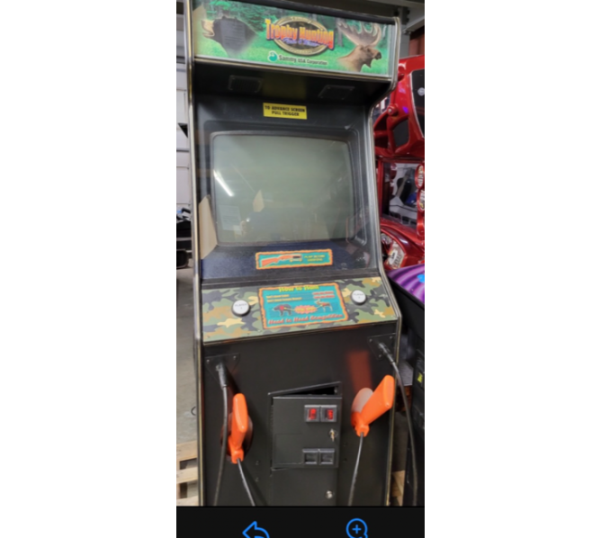 SAMMY USA CORPORATION TROPHY HUNTING Arcade Game for sale 12 PLAYER